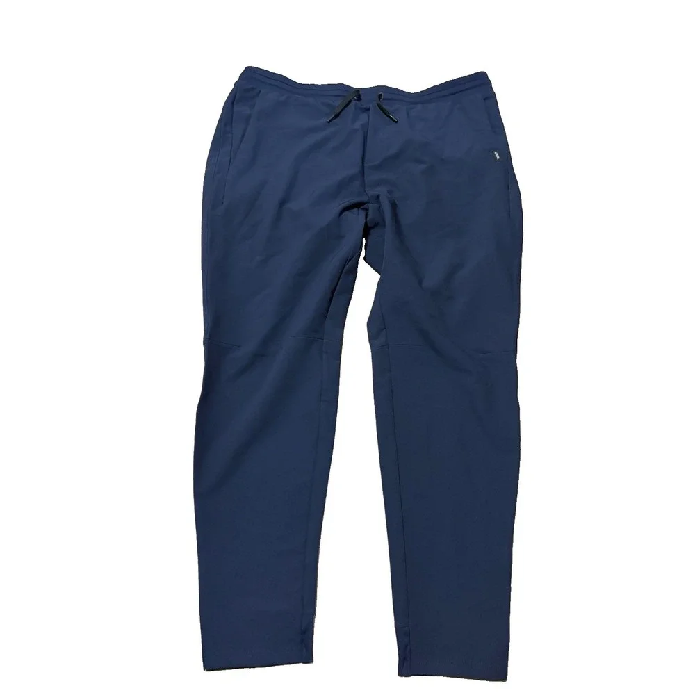 UNRL Mens 2XL Apex Performance Pants Midnight Navy Blue Drawstring Golf Sports